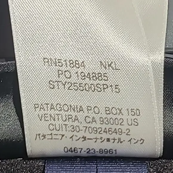 Patagonia Men's Lightweight Synchilla Snap-T Vest Black Gray Medium 25500 S15 - Picture 5 of 5